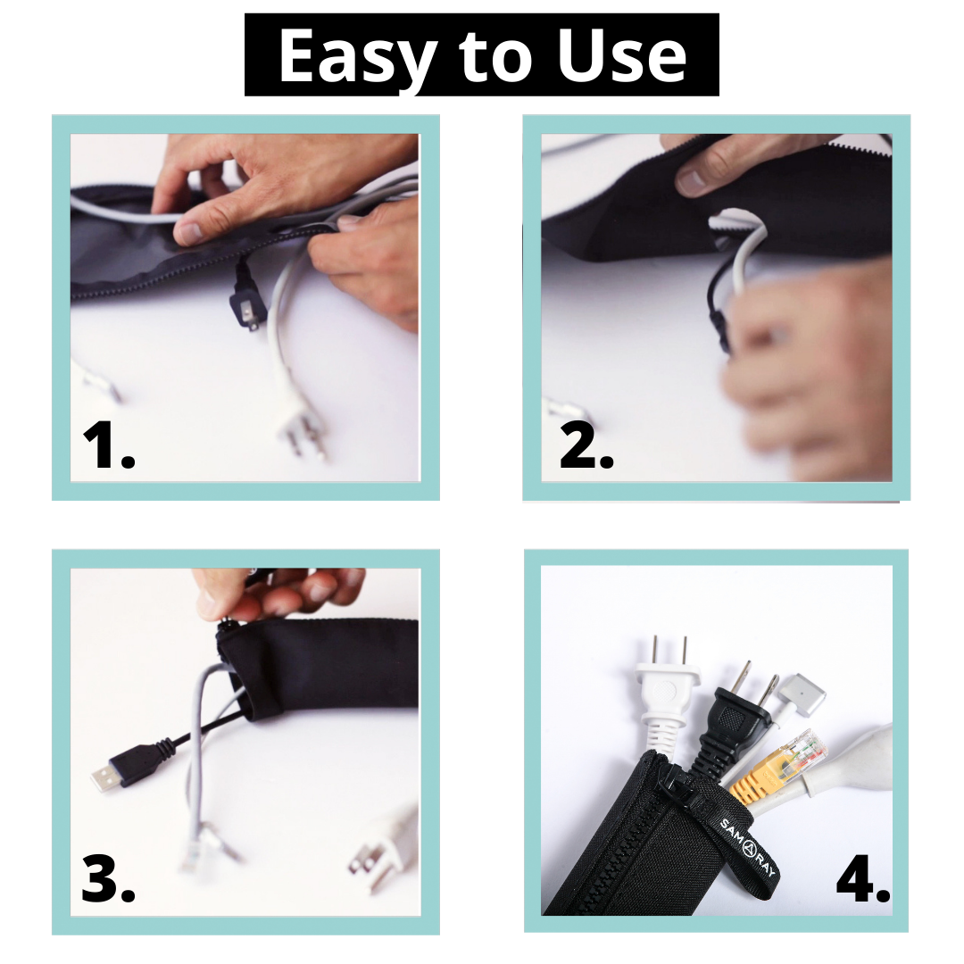 CABLE ORGANIZER MANAGEMENT SLEEVE